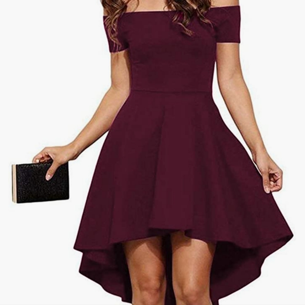 High Low Skater Dress